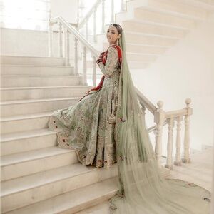 Indian Wedding/Bridal Lehenga by Shivam and Laveena

Custom designed
